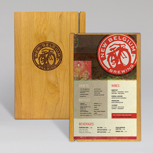 wooden wood menu holders Medium Oak Photo Holder   X 9 